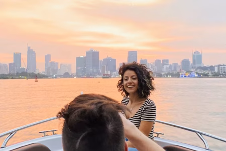 Romantic Sunset Cocktail