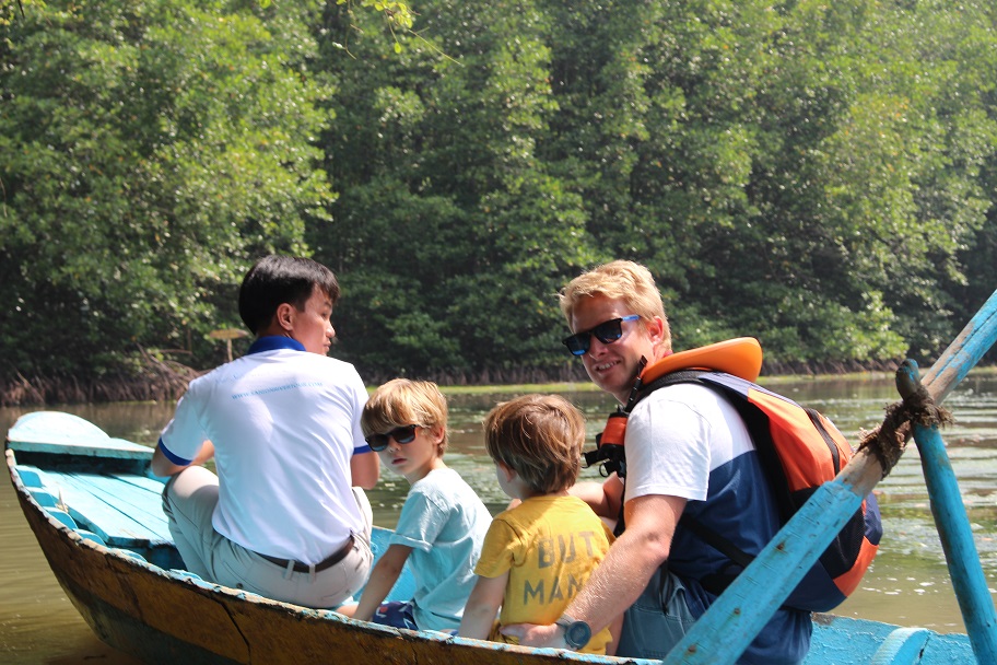 Can Gio Mangrove Forest Luxury speed boat by Saigon River Tour